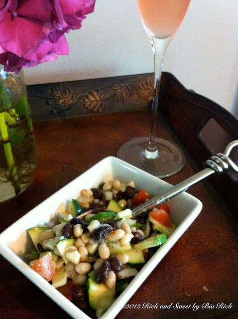 Rich and Sweet: Bean Salad