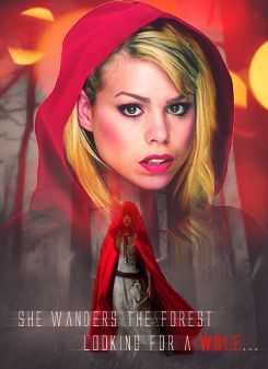 Rose as Little Red Riding Hood