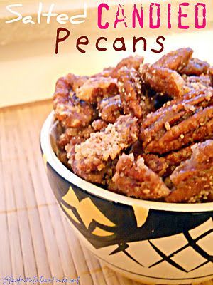 Salted Candied Pecans