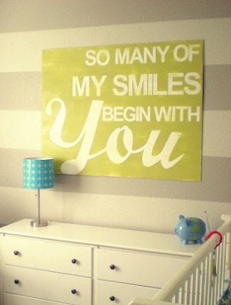 "So Many of My Smiles Begin With You" Love this!