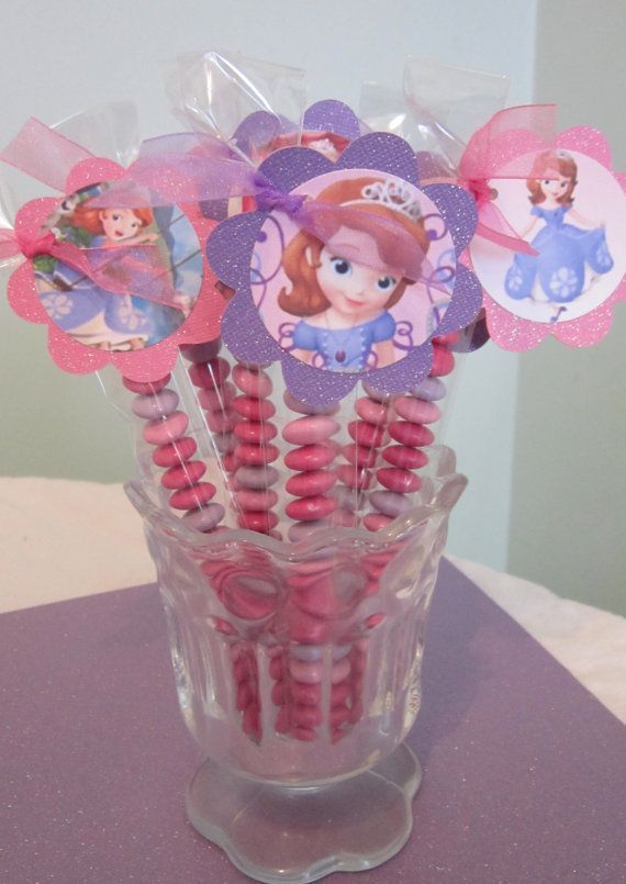 Sofia the first Party Favors