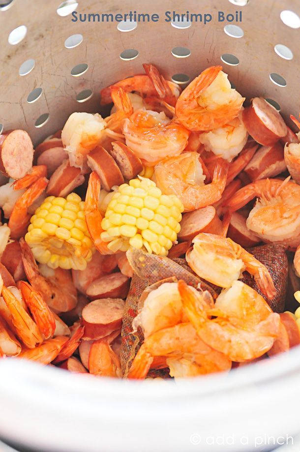 Summertime Shrimp Boil Recipe–I've always wanted to try this!!!