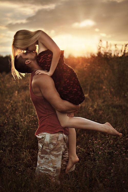 Sunset engagement shoot…love this!