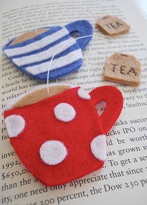 Tea lover's bookmarks