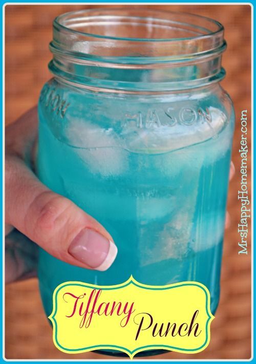 Tiffany Punch – Just 2 Ingredients and tastes like a jolly rancher! Mix one part