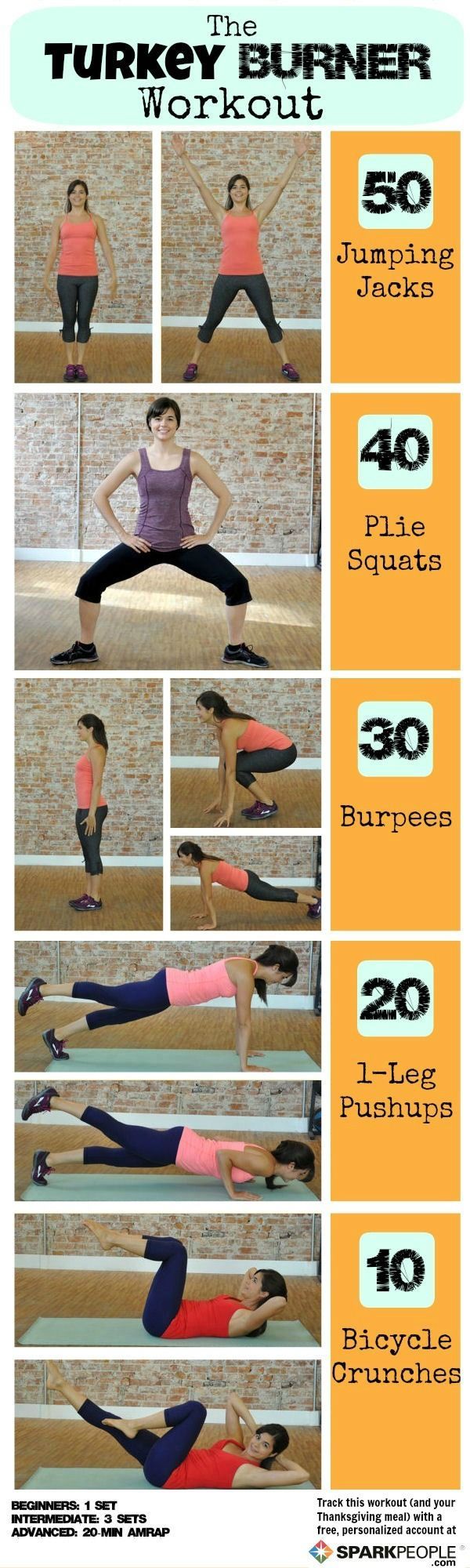 Torch Calories with the Turkey Burner Workout!