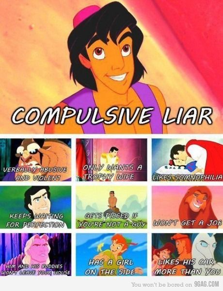 Truth Behind Disney Male Characters