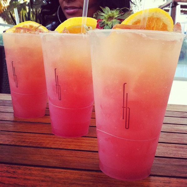 Vodka strawberry lemonade.