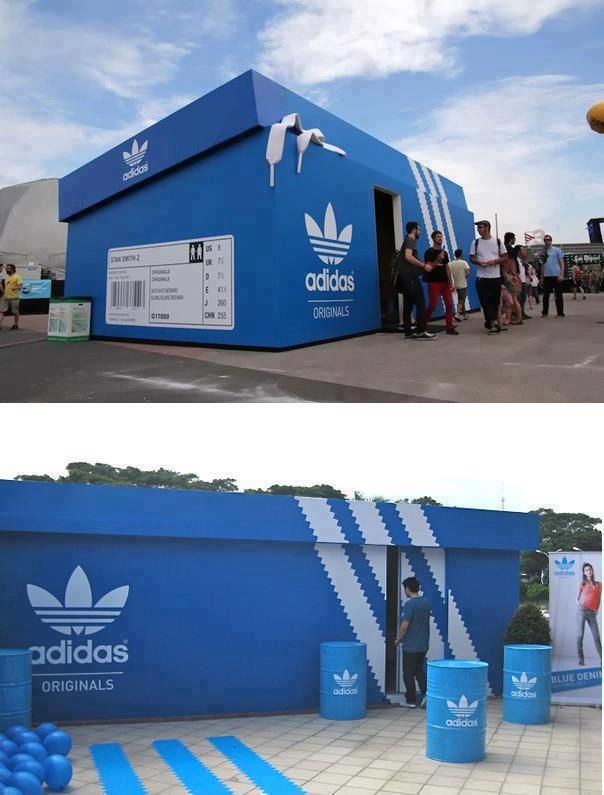 WOW!!!!! ADIDAS POP UP STORE!!
