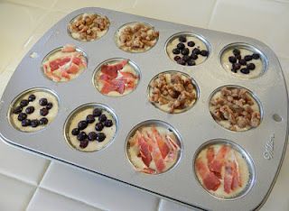 (kids will love) Pancake Bites. Use your favorite pancake mix, pour into muffin