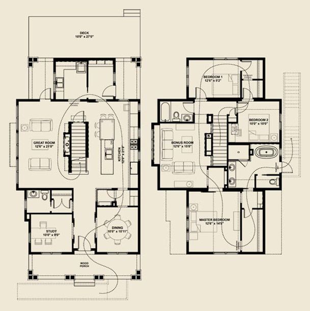Stampede Rotary Dream Home -   Dream Homes Floor Plans