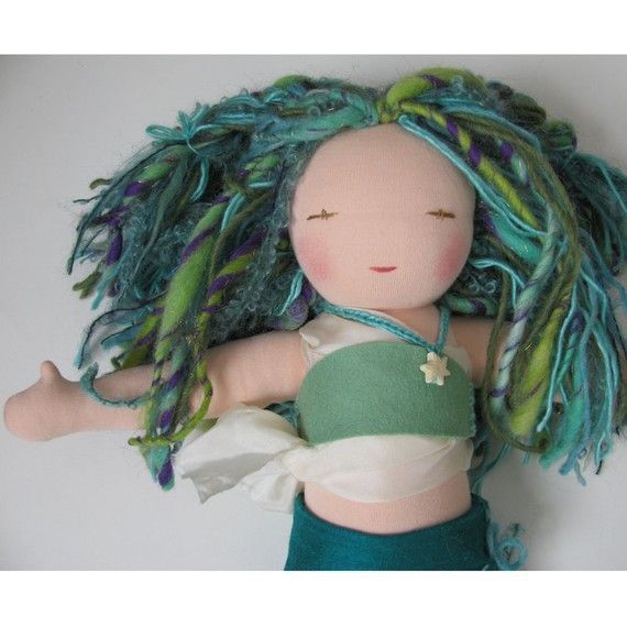 love the whimsy hair and multicolor