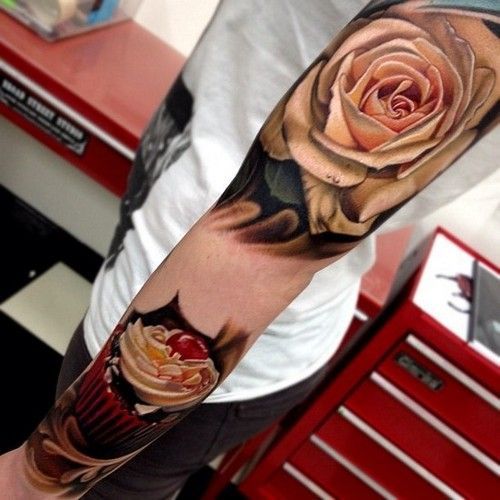 rose tattoo!
