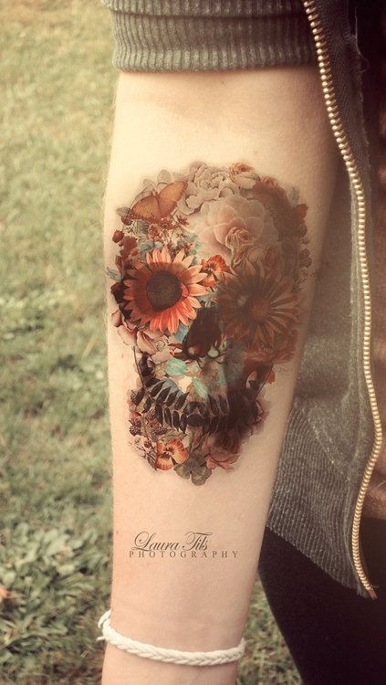 skull tattoo – so perfect!