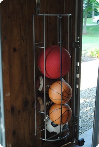 sport ball storage – elastic bands in front to make the balls easy to access