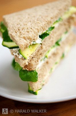 #vegan watercress finger sandwiches
