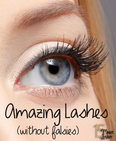 Amazing eye lash tips.  How to look like you have on falsies without the hassle!
