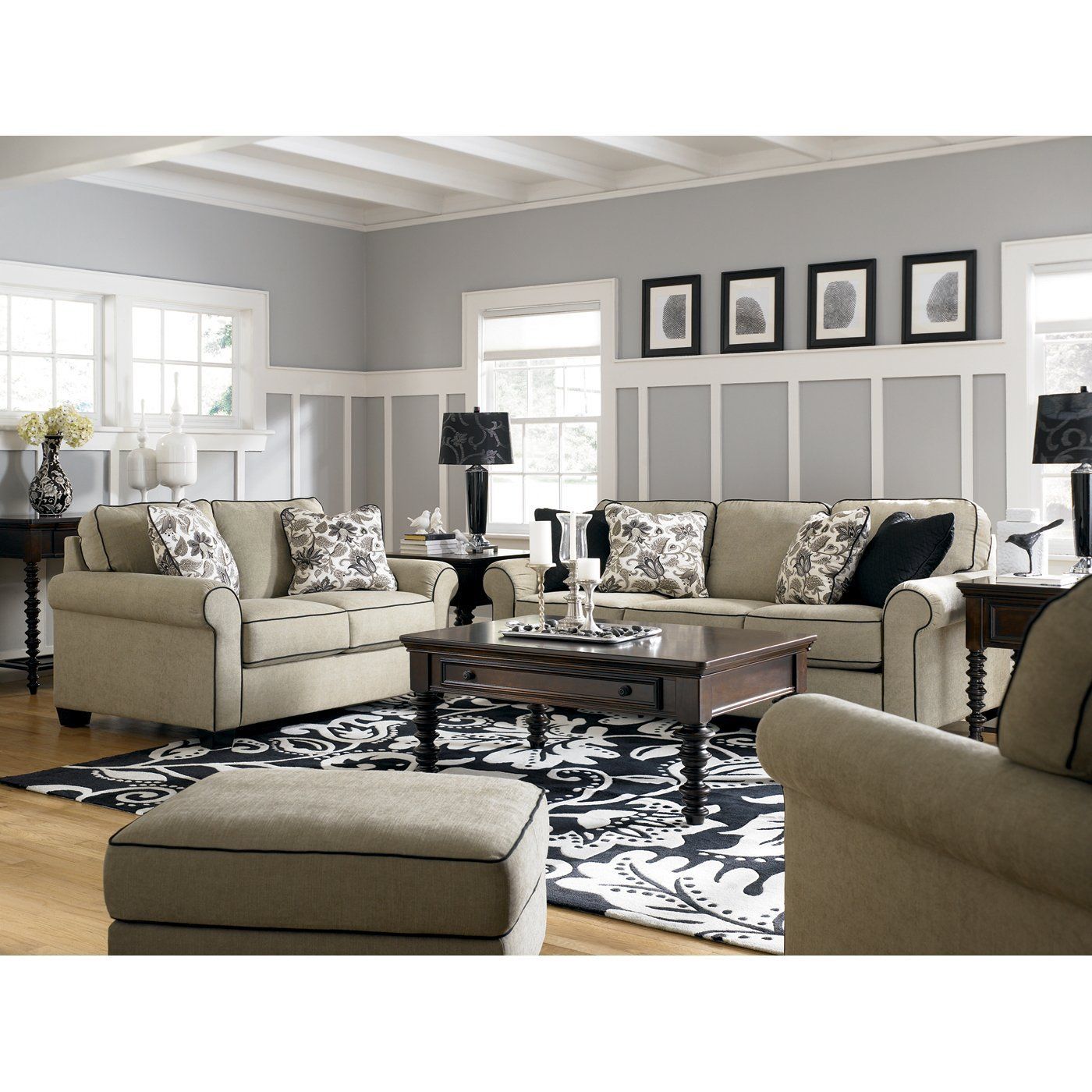 Boston Loft Furniture 1770038/35 Caroline Sofa Set