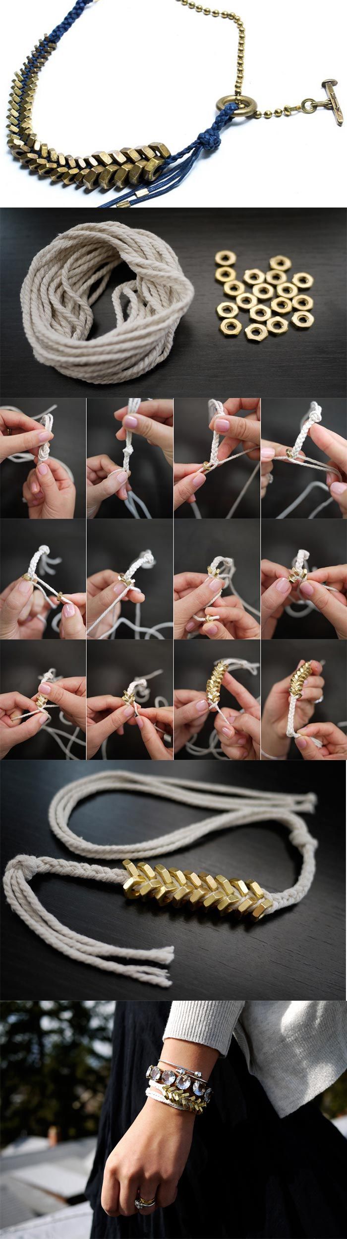 Braided  Bracelet – DIY I. Love. This!!!! I think I'm gonna need to pi