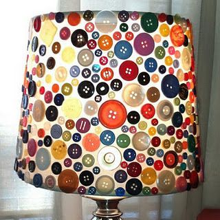 Button Lamp–adorable!