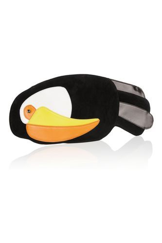 Charlotte Olympia toucan clutch.