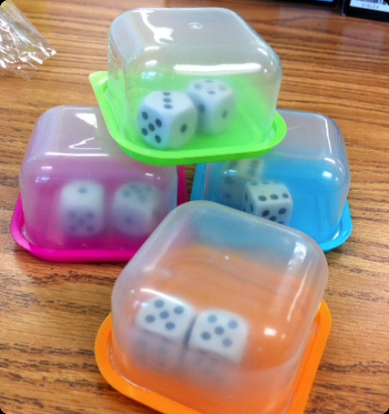 Controlled dice – no more flying around the room.