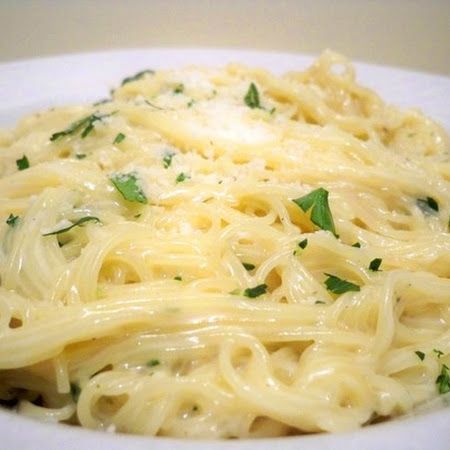 Creamy Garlic Pasta Recipe – Just made this tonight and it is awesome! Although