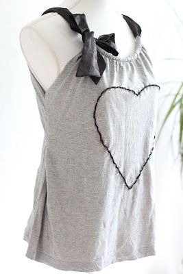 Creative way to upcycle mens shirt into super cute top..with a bow! @Mandisa Jea