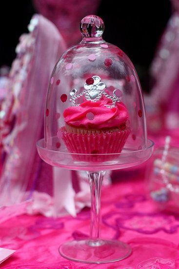 Cupcakes For a Princess: Mini tiaras from a local party store adorned the prince