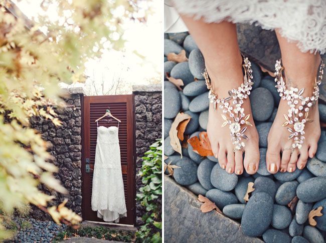 DIY Anklets! Skip the shoes and try making your own DIY anklets. There perfect f