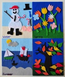 DIY felt boards for kids. I think this is a great idea for long car rides. The b