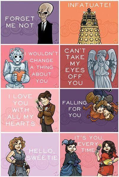 Doctor Who Valentines