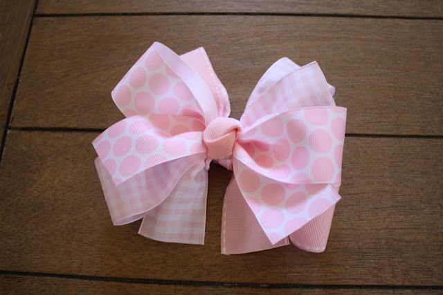 Easy DIY hair bows. I hope girls are in our future so I can make these. :)