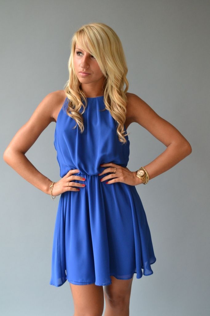 Electric Blue Dress $38