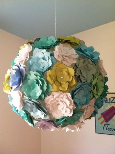 FREE project: "Paper Flower Lantern" from Jessa/Sparkle
