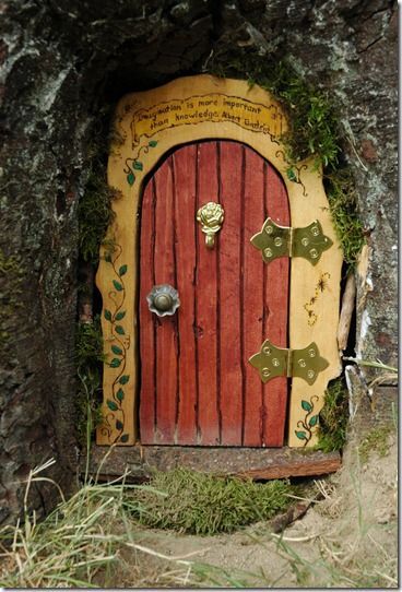 Fairy Door Tutorial … Imagination is a wonderful thing!
