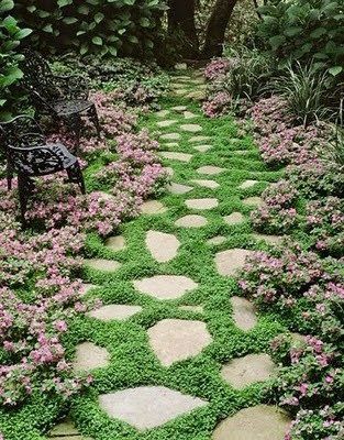 Garden Path as a DIY Home Improvement Idea