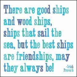 Good ships, Wood ships, & Friendships