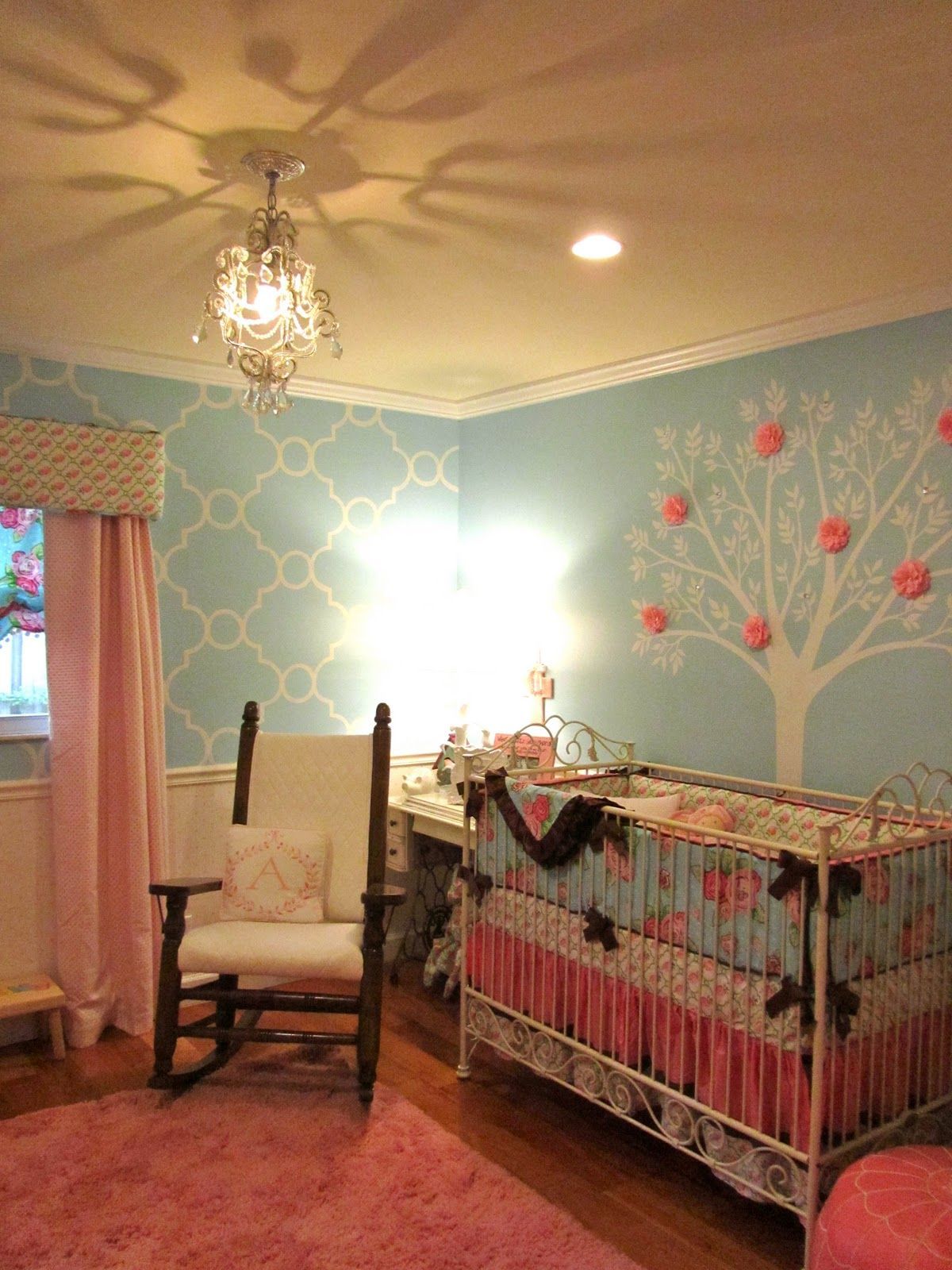 Gorgeous baby girl room!