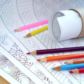 Great site for coloring patterns! ~ kids would love these.