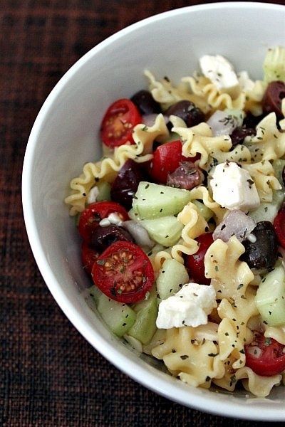 Greek Pasta Salad – Click for Recipe