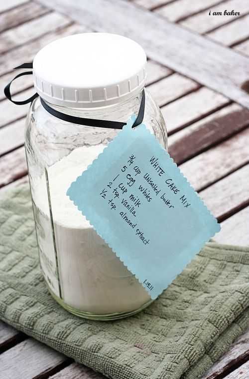 Homemade White Cake Mix. Did you know you can make your own cake mix? You can ha