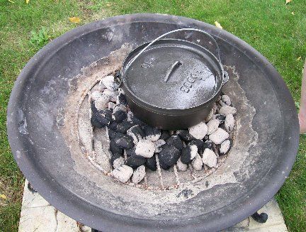 How to cook with your Cast Iron Dutch Oven while camping. This site gives everyt