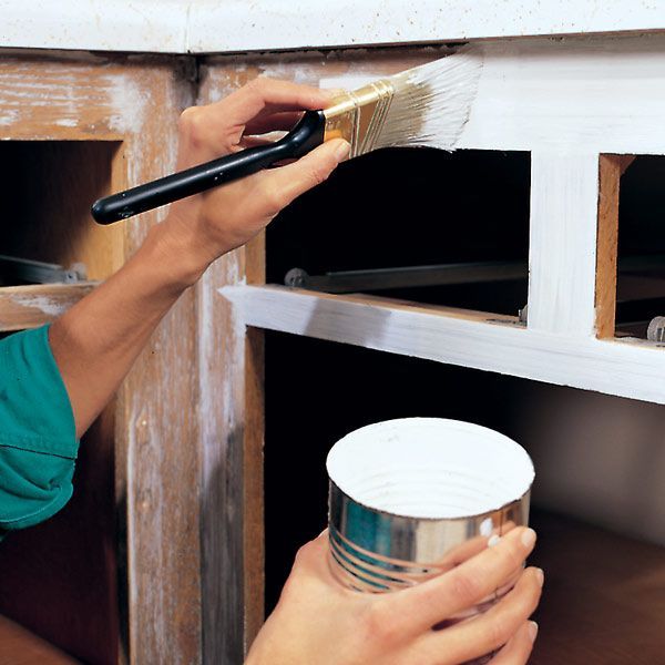How to paint kitchen cabinets. – Might be helpful someday!