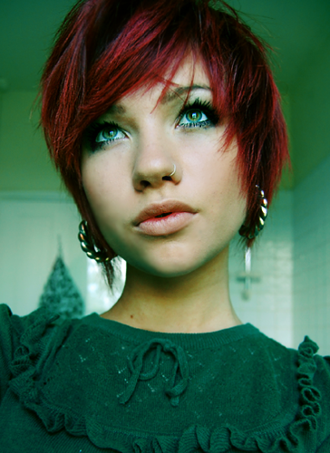 I would like to cut my hair this way. Like the color placement too. I would do l