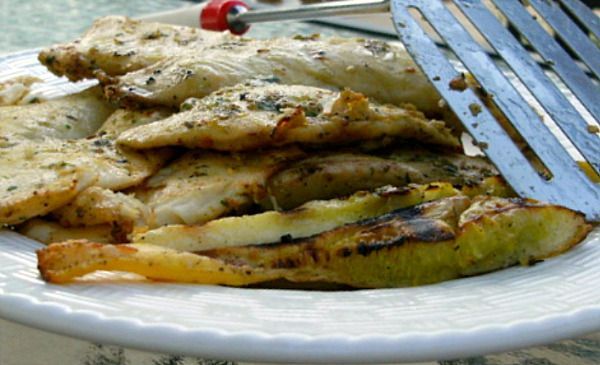 Marinated Grilled Tilapia