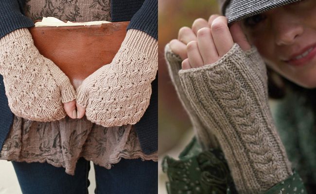 New Favorites: Floral and fern mitts
