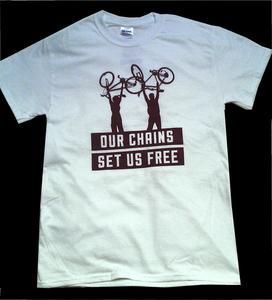 "Our Chains Set Us Free" ☺ #bikes