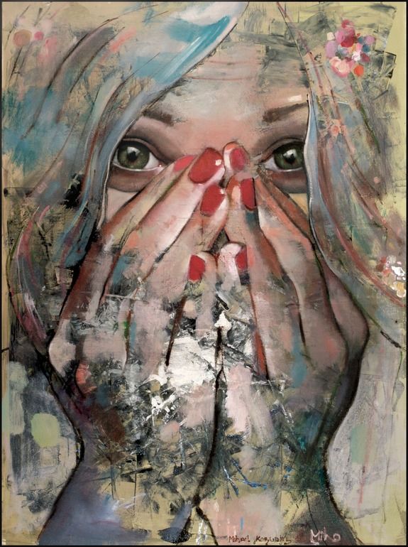 Saatchi Online Artist: Mihail -Miho- Korubin ; Oil, 2012, Painting "Bliss&q