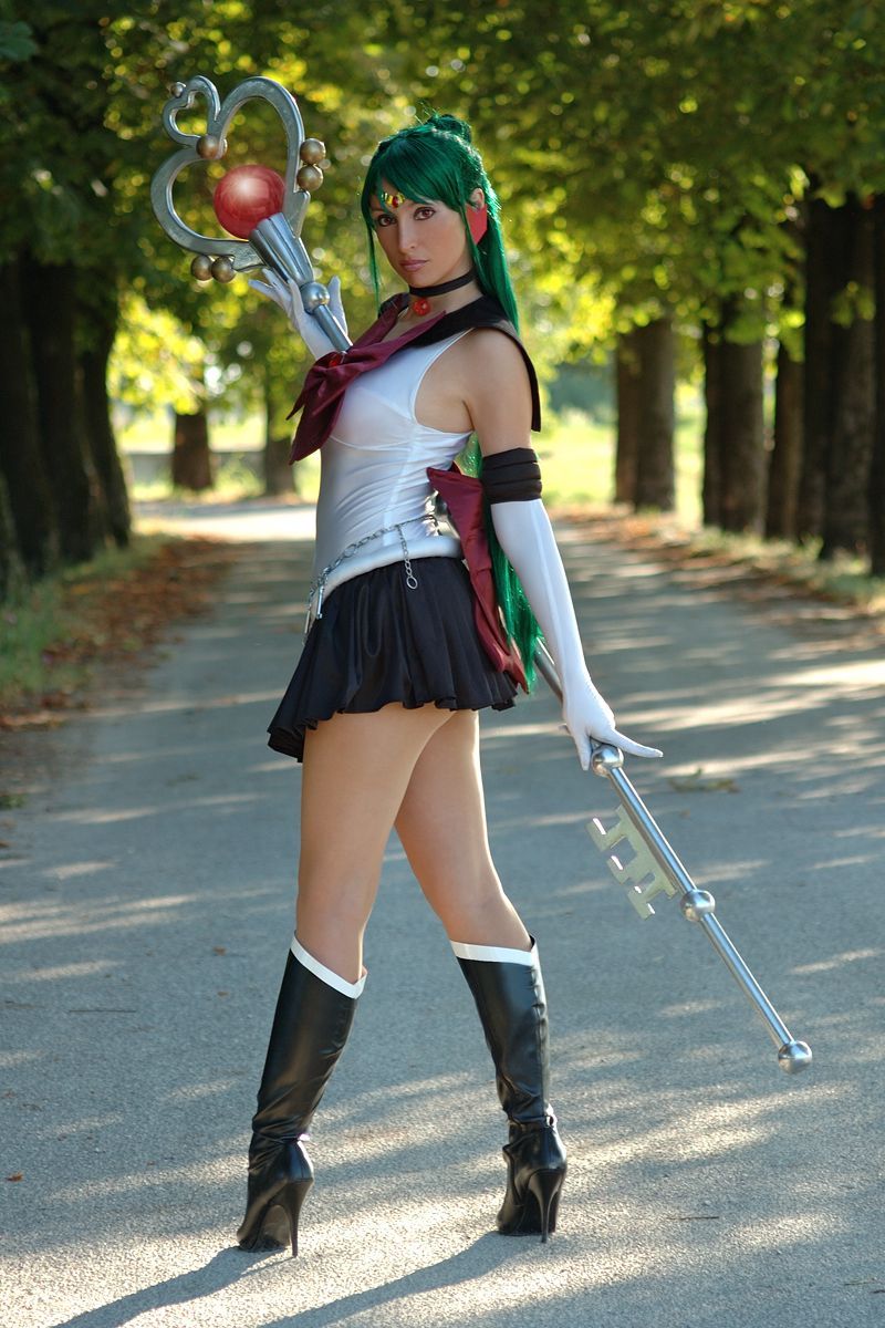 Sailor Pluto and key time by *Giorgiacosplay